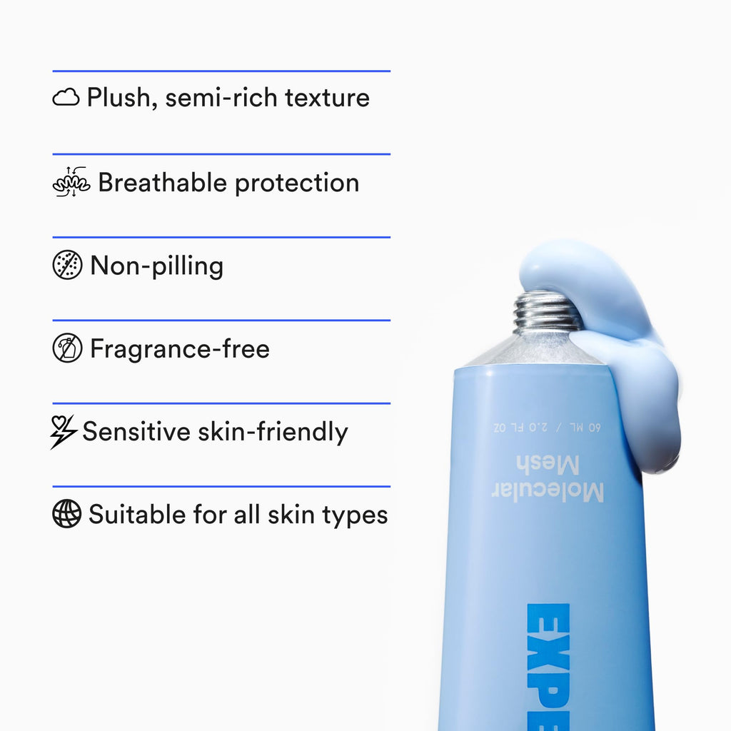 Experiment Molecular Mesh Barrier Repair Face Moisturizer – Lightweight, Soothing Barrier Care for Sensitive Skin