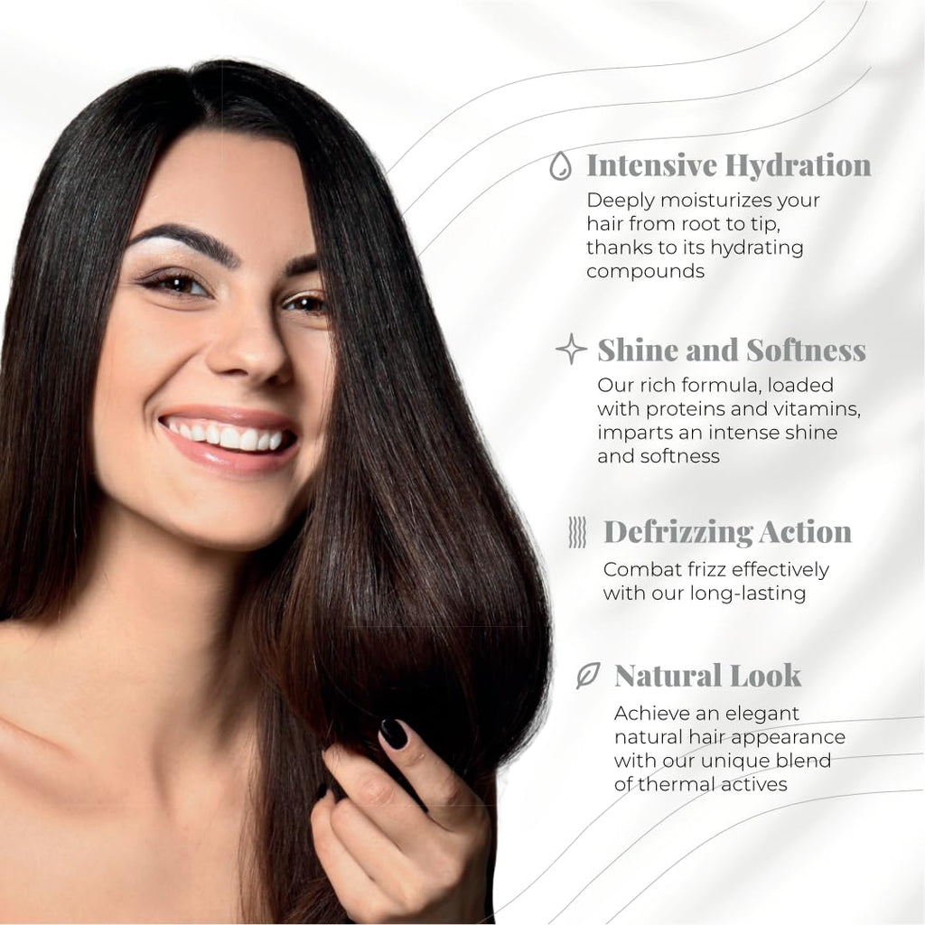 Expert Hair Sensation Keratin Treatment Set – Brazilian Smoothing, Anti-Frizz, 100ml + 30ml Shampoo