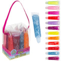 EXPRESSIONS 12-Pack Flavored Lip Gloss Set – Non-Toxic, Kid-Safe Squeeze Tubes