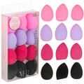 EXPRESSIONS 12pc Beauty Sponge Value Pack – Assorted Blenders