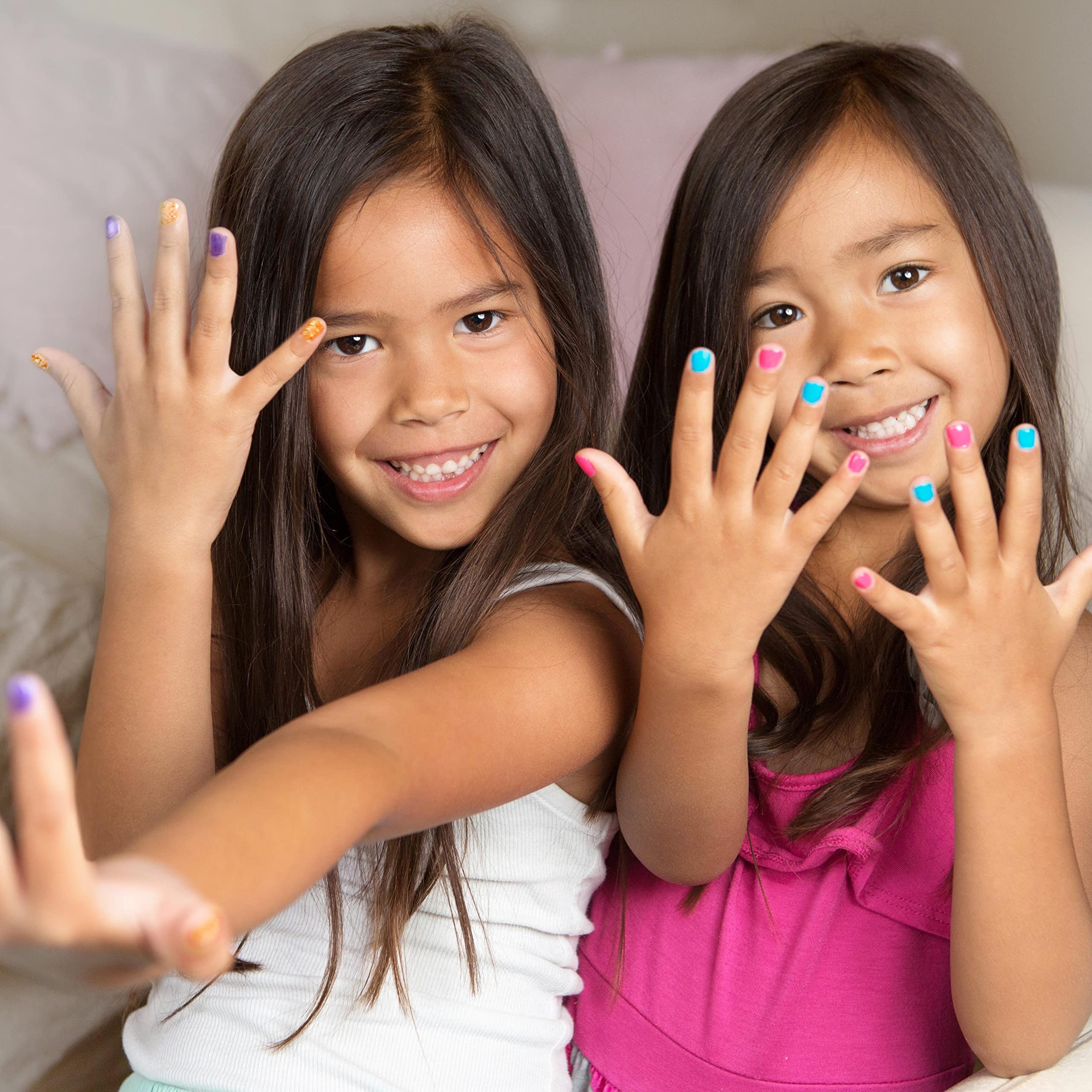 Expressions 24pc Scented Nail Polish Value Pack – Non-Toxic Water-Based Glitter & Shiny Shades