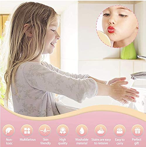 Expressions girl 12pc Roll-On Lip Gloss Set with Carrying Case – Non-Toxic, Kid-Friendly Fruity Lip Gloss Collection
