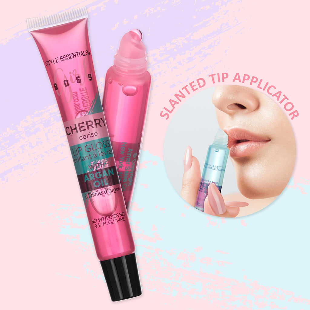 EXPRESSIONS 12pc Lip Gloss Lip Oil Collection – Hydrating Flavored Gloss Tubes
