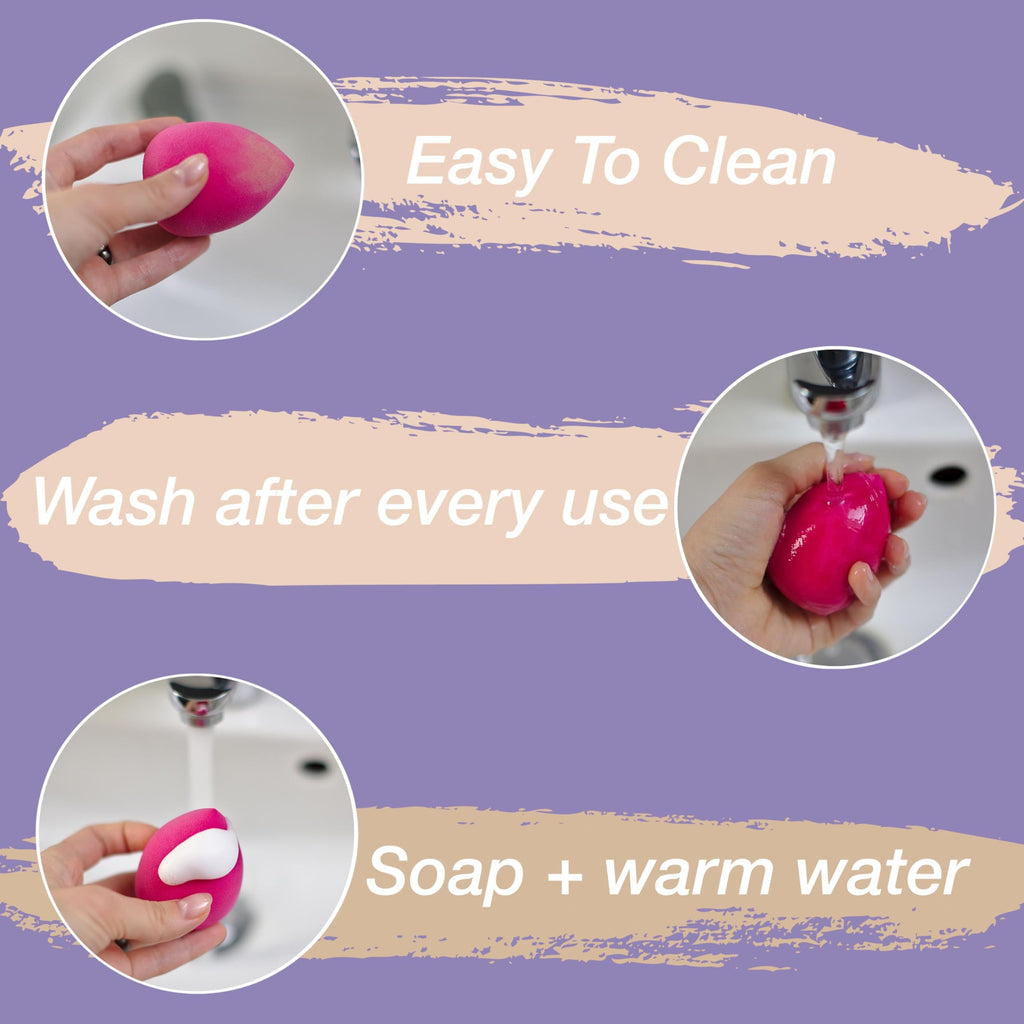 EXPRESSIONS 12pc Beauty Sponge Value Pack – Assorted Blenders