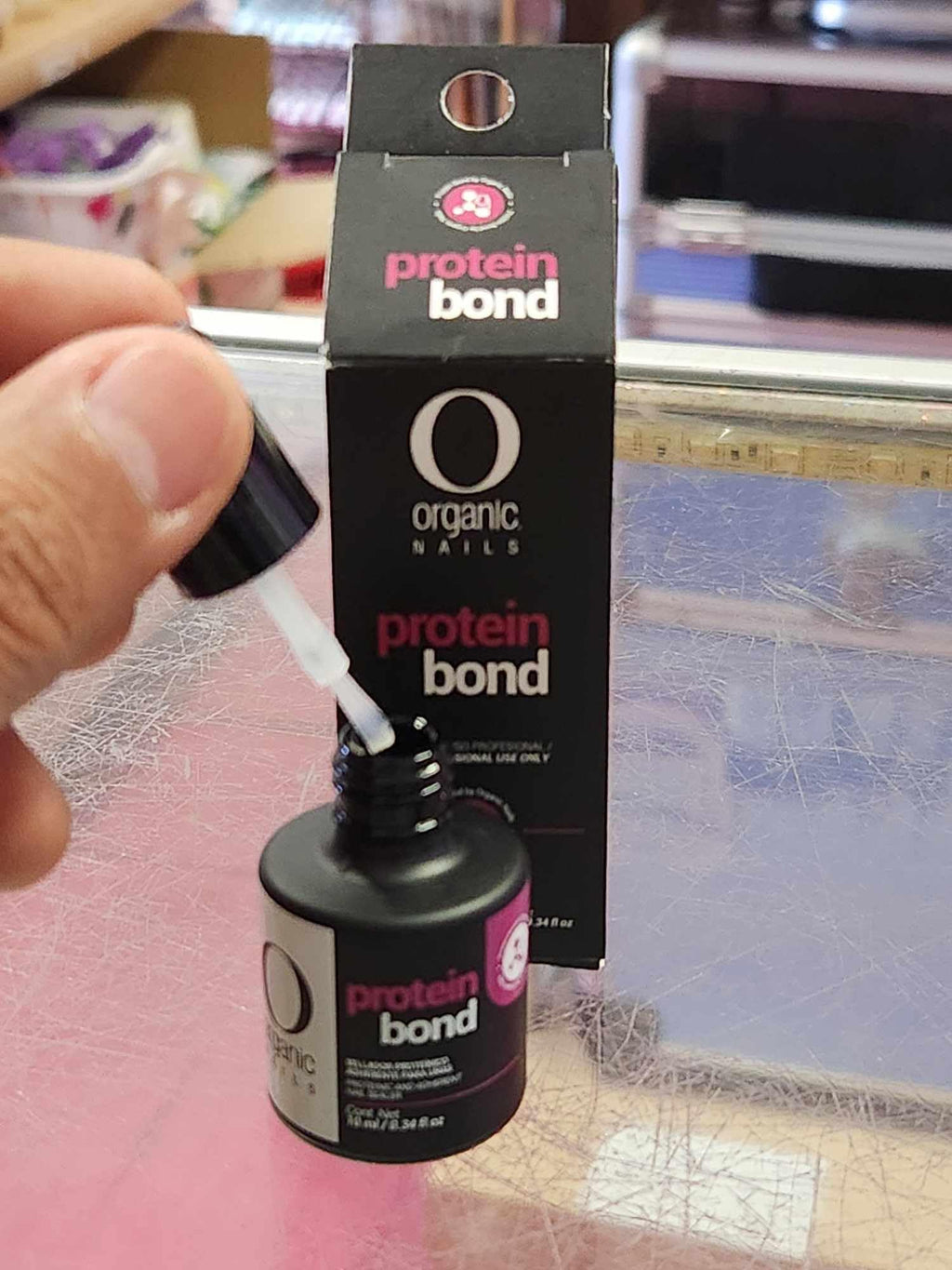 Extravaganza Nails Organic Protein Bond Primer 10ml — Non-Acid, Strong Adhesion