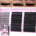EYDEVRO Lash Clusters with Spikes – Wispy Volume Kit 12-20mm (80D/100D)