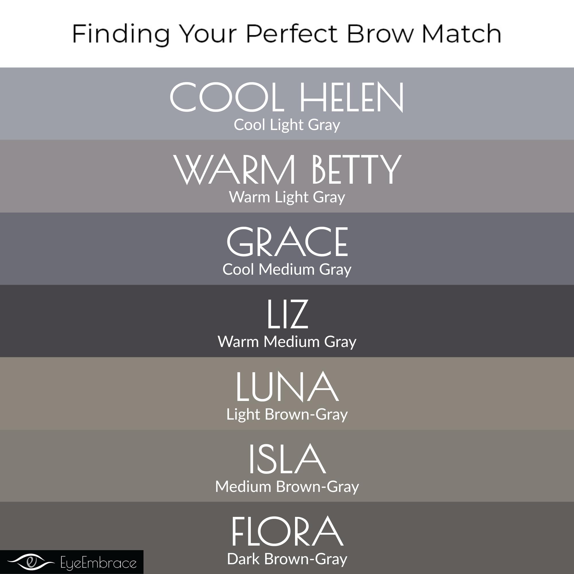 Eye Embrace Isla Micro Tip Pen: Waterproof Dual-Ended Brow Pencil in Gray-Brown