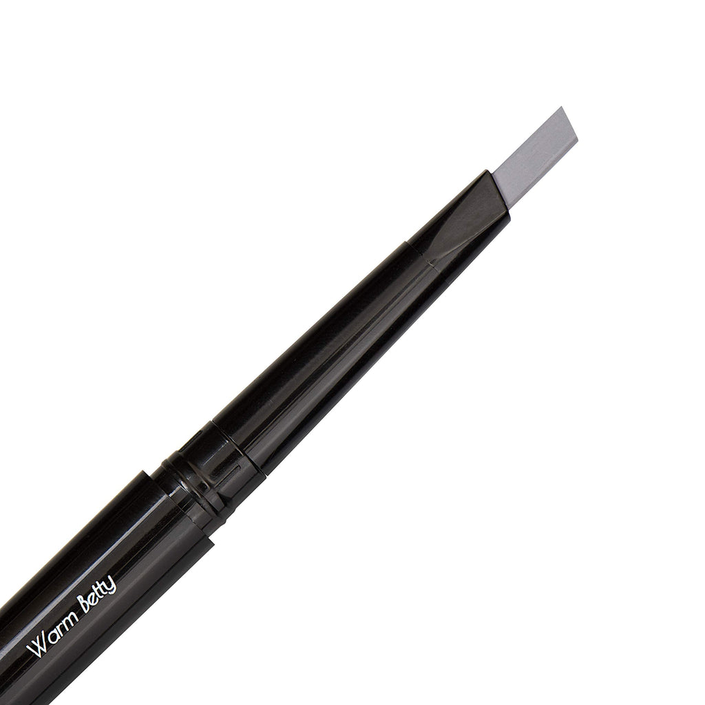 Eye Embrace Warm Betty Light Gray Eyebrow Pencil – Waterproof, Double-Ended Angled Tip & Spoolie, Cruelty-Free