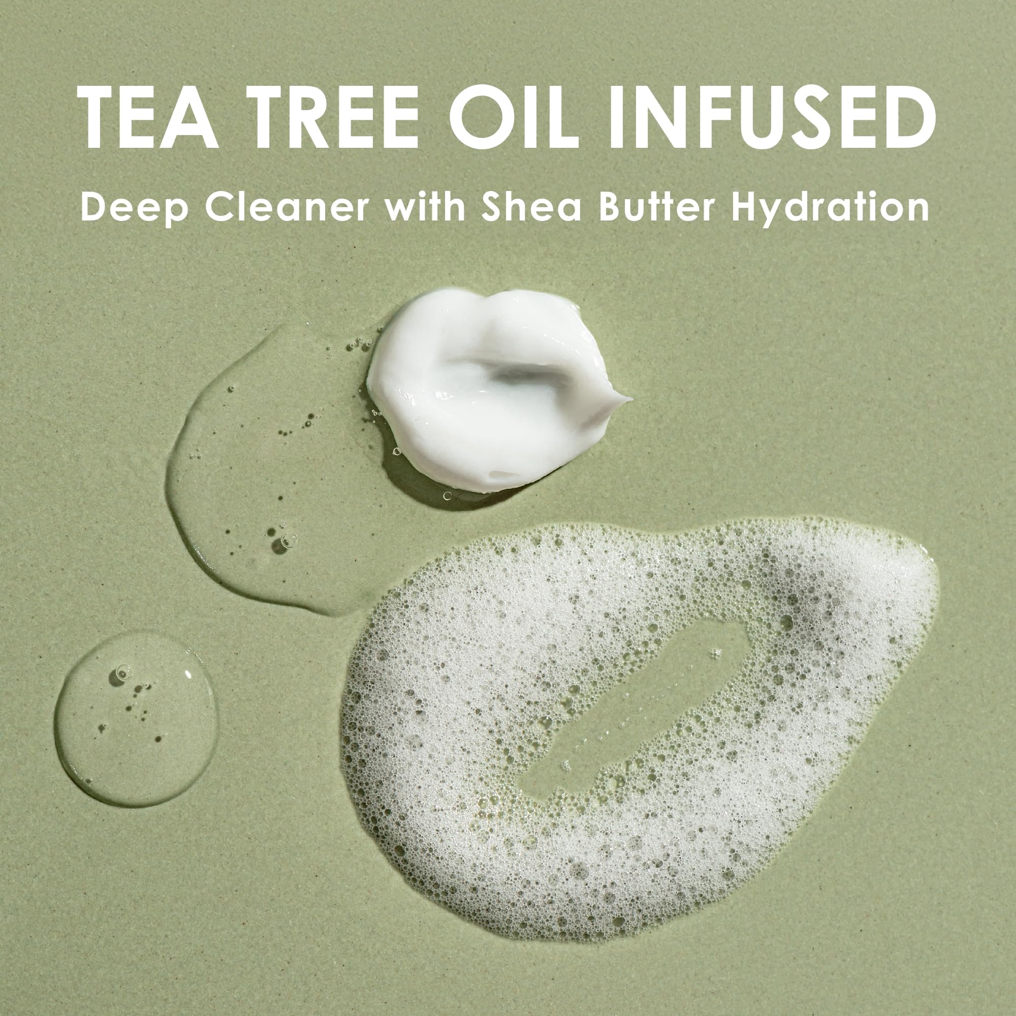 EyeEco Advanced Tea Tree Eyelid & Facial Cleanser - 180mL | Gentle, Hydrating for Sensitive Skin