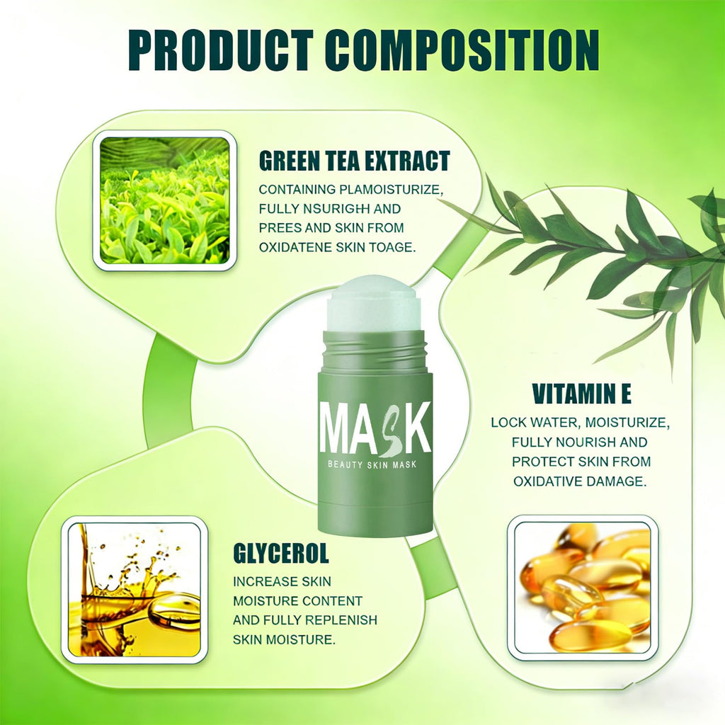 Eyephalt Green Tea Deep Cleanse Mask Stick – Blackhead Remover & Oil Control