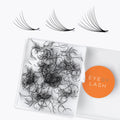 Eyesy Lash 500 Promade Fans – Volume Premade Lashes (5D 0.07, 12mm), Pointy Base