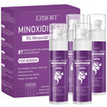 EZBIORT 5% Minoxidil Spray for Women – 4‑Pack, Biotin-Infused Hair Regrowth, 13oz (7 Month Supply)