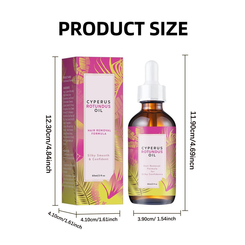 EZBNG Cyperus Rotundus Oil 60ml – Natural Hair Inhibitor & Moisturizer