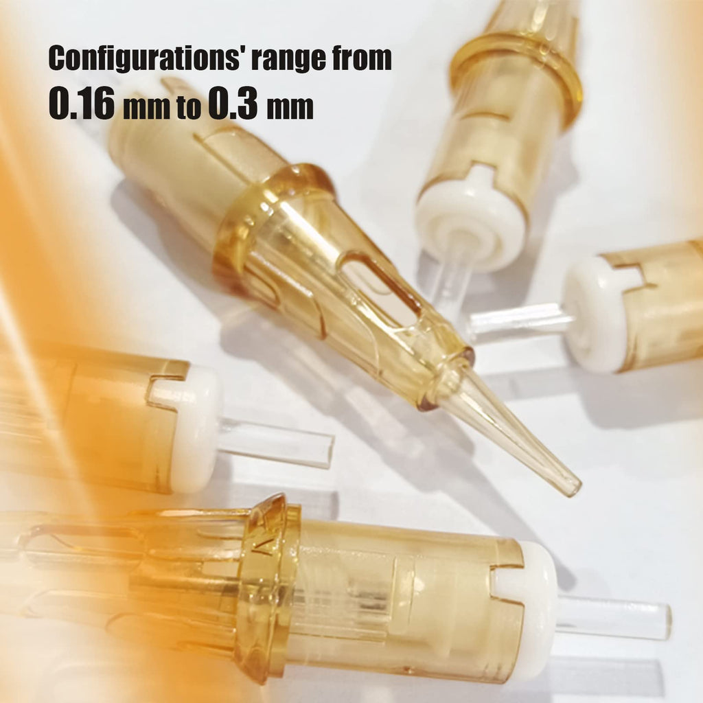 EZTAT2 EZ Permanent Makeup Cartridges 1RL – V-Select Aura, 0.30mm, 20Pcs