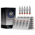 EZTat2 Revolution Cartridge Needles #12 (11RS) – 50Pcs, Standard Round Shader with Membrane