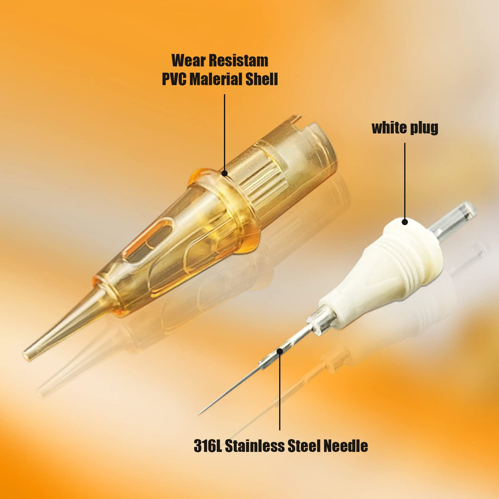 EZTAT2 EZ Permanent Makeup Cartridges 1RL – V-Select Aura, 0.30mm, 20Pcs