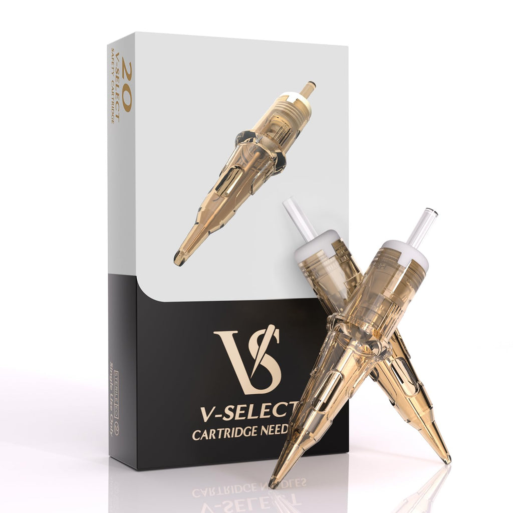 EZTAT2 V-SELECT Cartridges 20Pcs #12 (3RL) Round Liner Needles