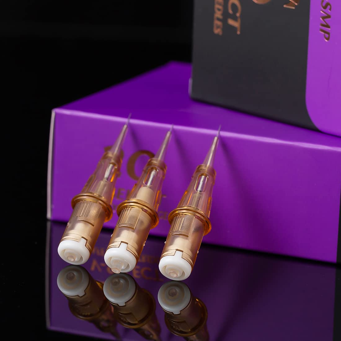EZTAT2 EZ Permanent Makeup Cartridges 1RL – V-Select Aura, 0.30mm, 20Pcs