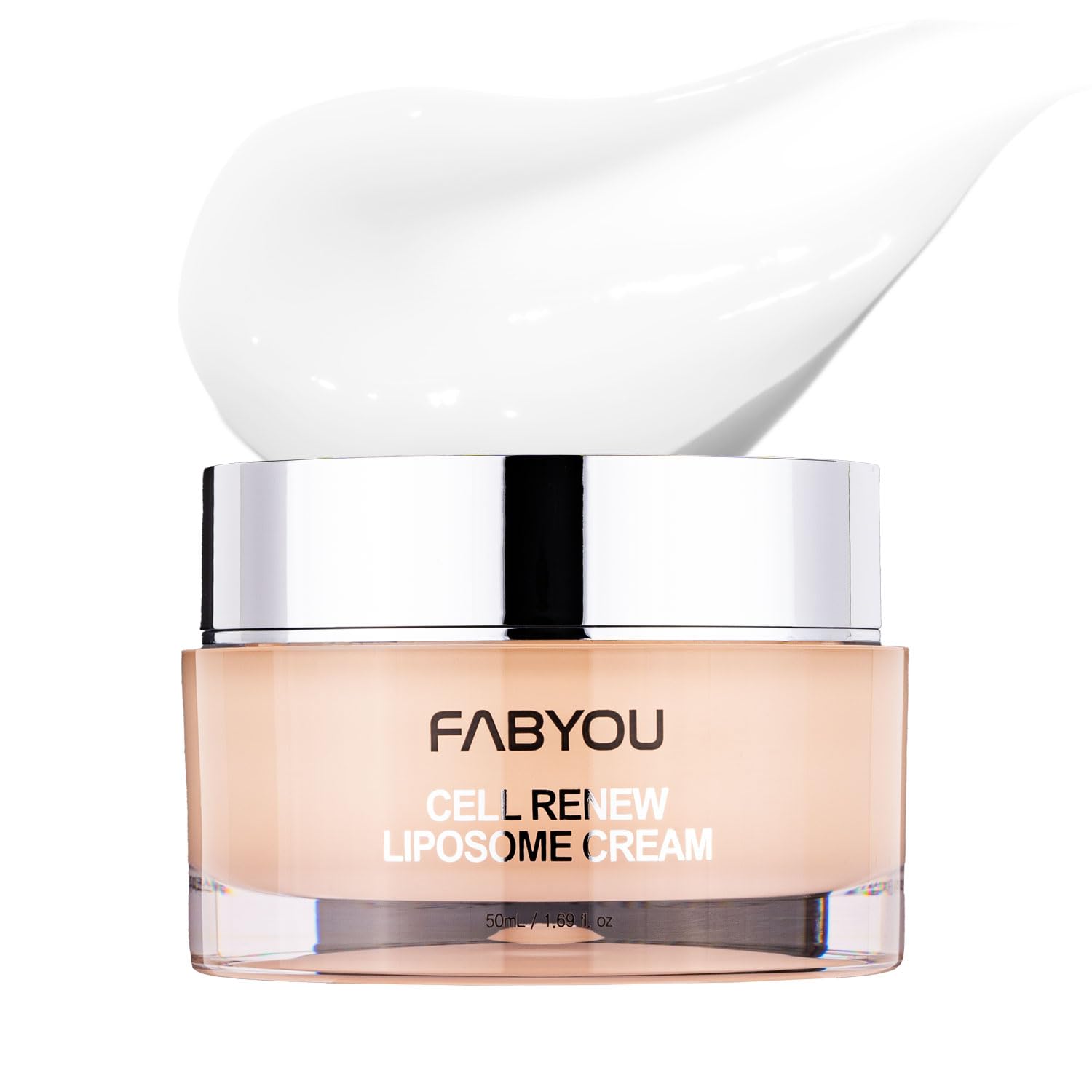 FABYOU Cell Renew Liposome Facial Cream – 6GF EGF Stem Cell Moisturizer, Deep Hydration