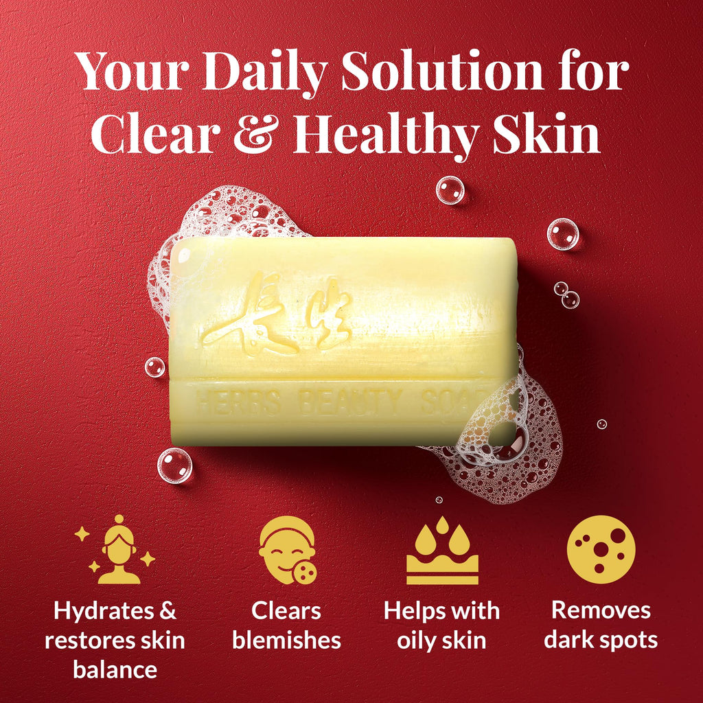 FACEDOCTOR Complexion Bar Soap | Gentle Acne & Rosacea Cleanser with Sea Buckthorn
