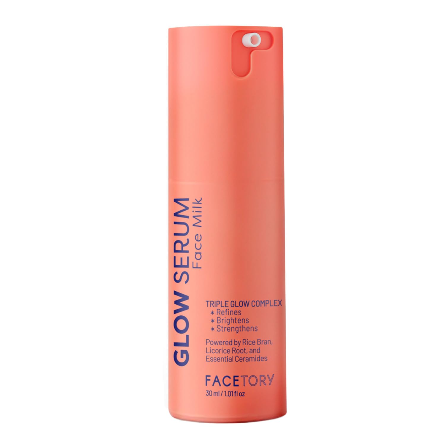 FaceTory Glow Serum Face Milk – Hydrating Korean Serum with Rice Bran, Licorice Root & Ceramides