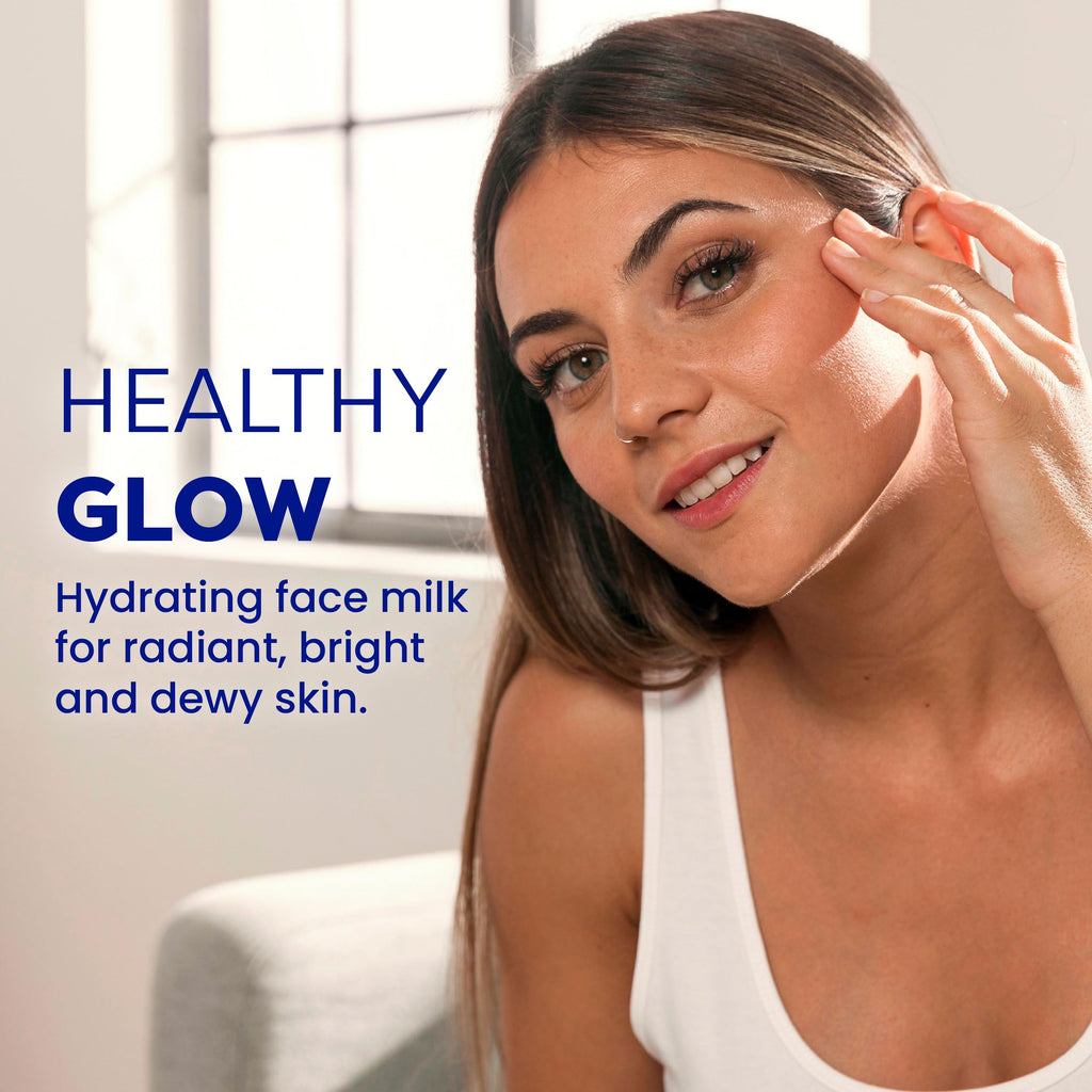FaceTory Glow Serum Face Milk – Hydrating Korean Serum with Rice Bran, Licorice Root & Ceramides