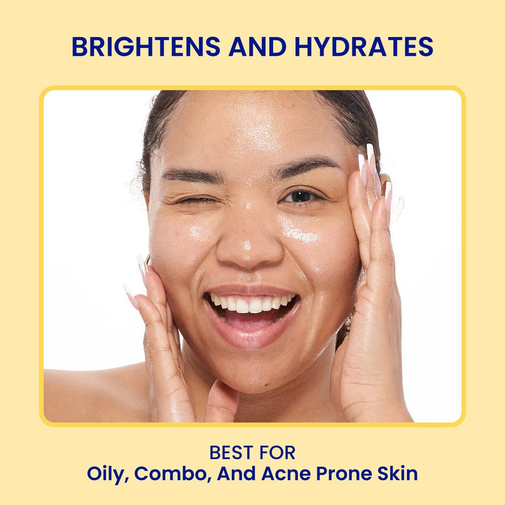 FACETORY Be Bright Be You Brightening Sheet Mask with Gold Foil & Lemon – 10 Pack