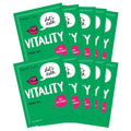 FACETORY Let’s Talk Vitality Firming Sheet Mask – Pomegranate & Shea Butter, 10 Pack