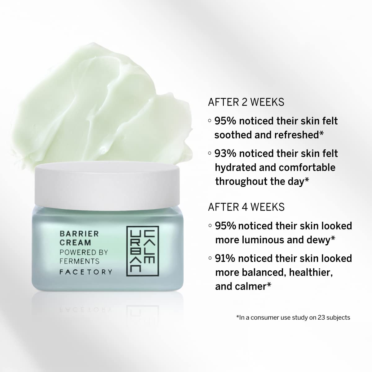 FACETORY Urban Calm Barrier Cream | Hydrating Hyaluronic Acid & Fermented Honeybush