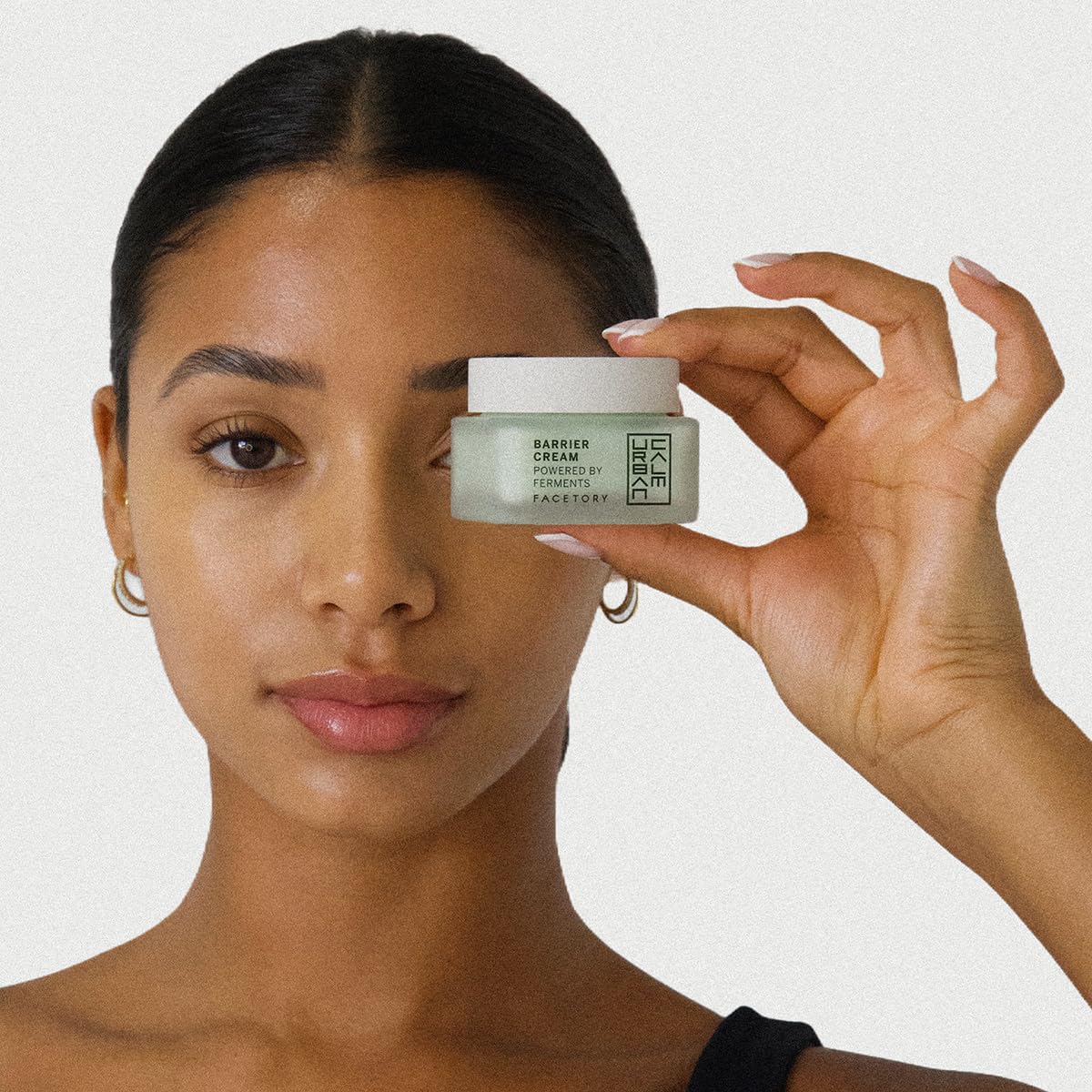 FACETORY Urban Calm Barrier Cream — Hydrating Face Moisturizer with Hyaluronic Acid & Fermented Honeybush