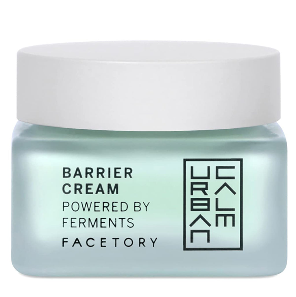 FACETORY Urban Calm Barrier Cream — Hydrating Face Moisturizer with Hyaluronic Acid & Fermented Honeybush