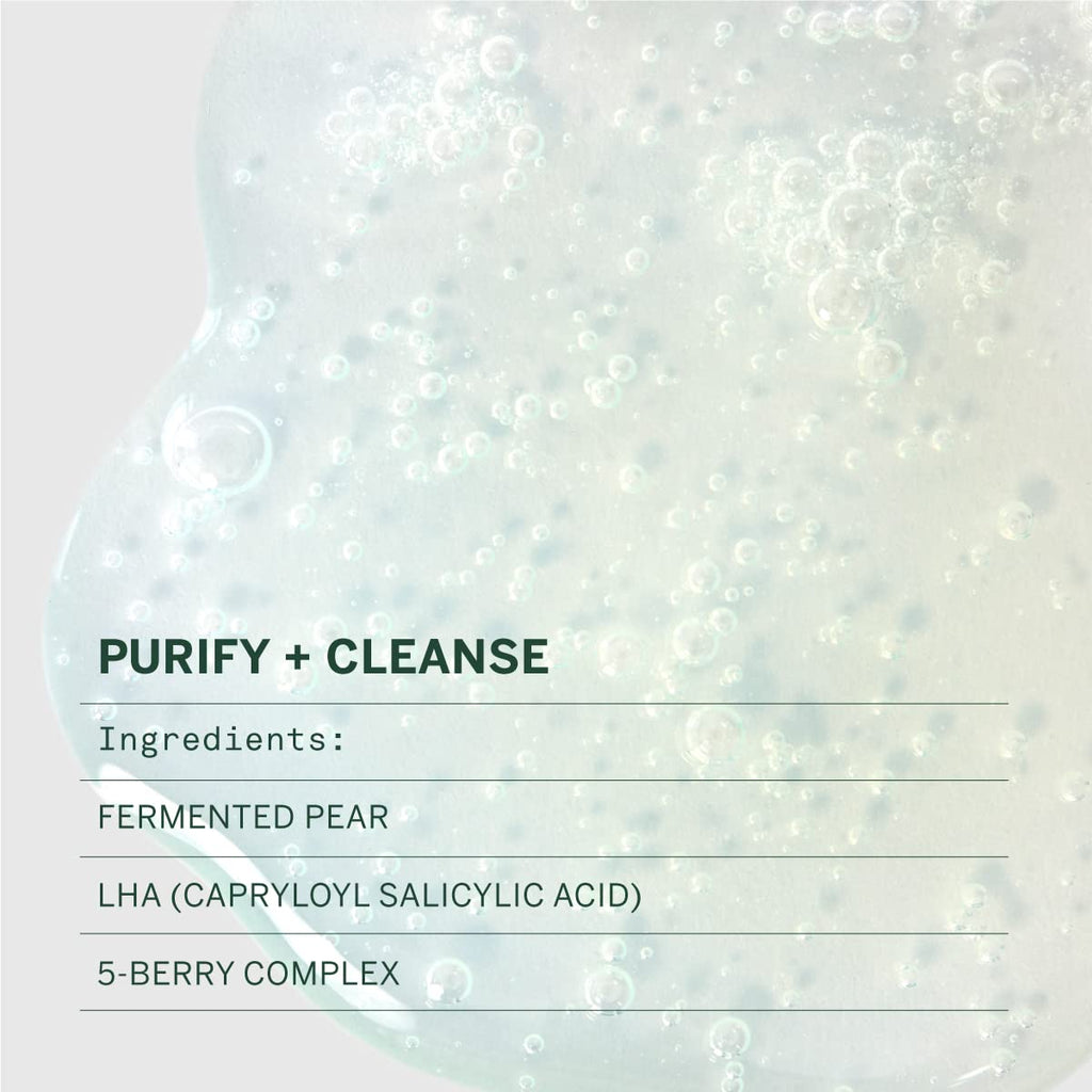 FACETORY Urban Calm Hydrating Face Wash – Gentle Gel Cleanser with Fermented Pear & LHA
