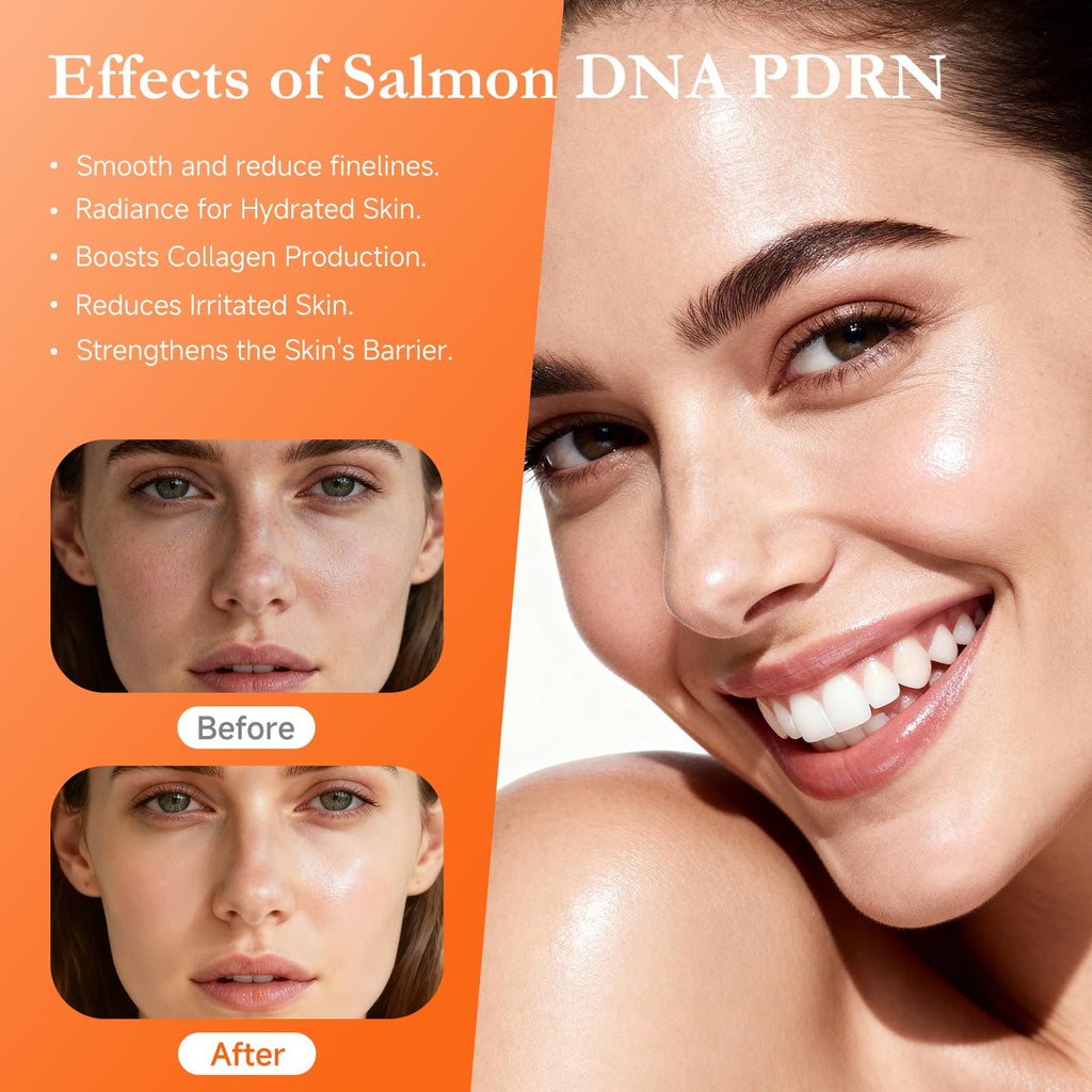 Faczuryn Salmon DNA Serum – 99% PDRN for Face, Deep Hydration, Firming & Even Tone