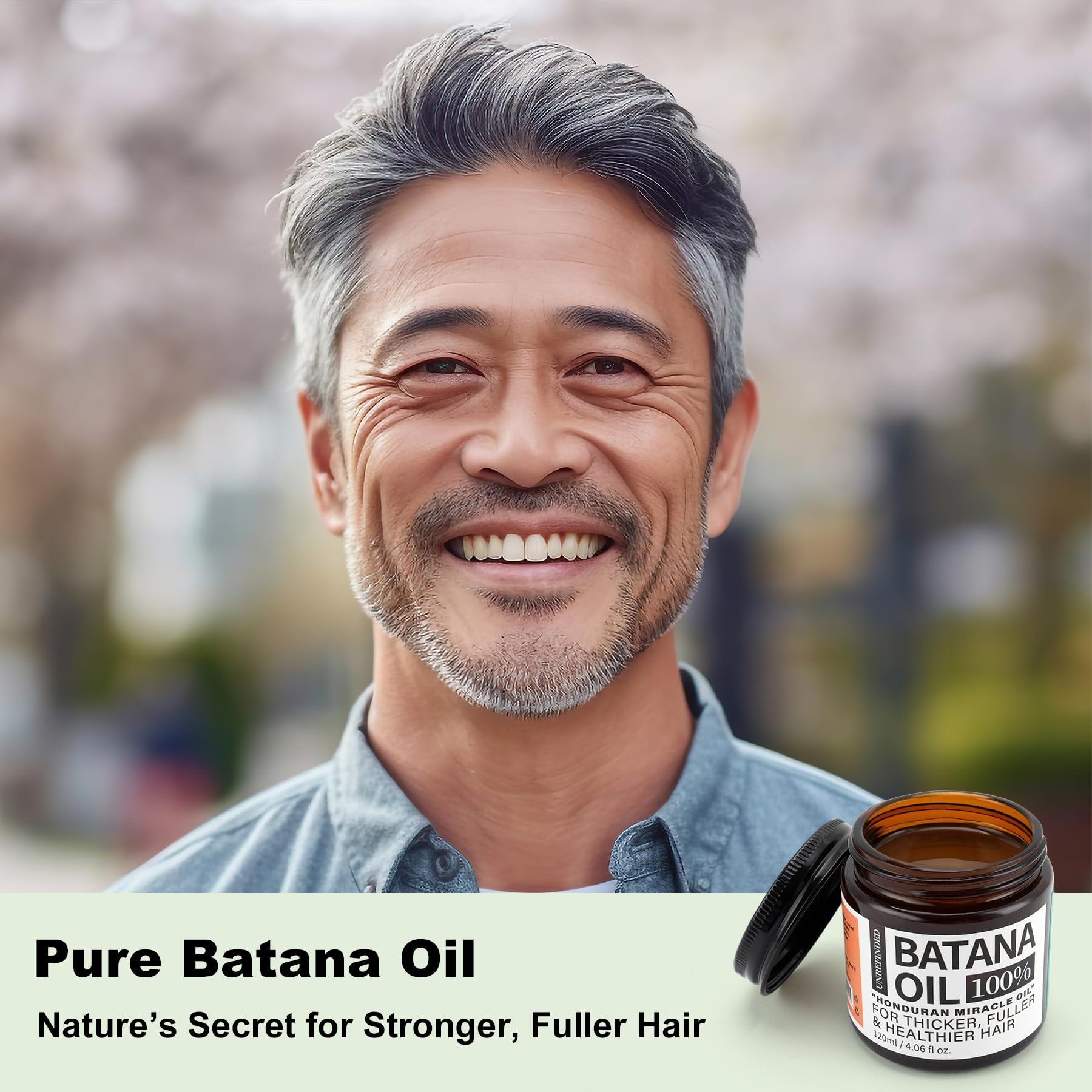 Fadelo Batana Oil for Hair Growth – 100% Natural, Unrefined, Honduras, 4.06 oz Jar