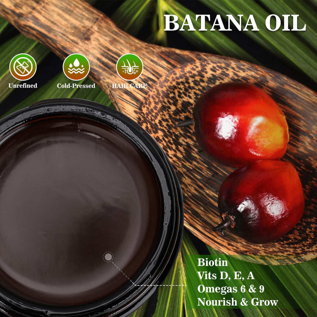 Fadelo Organic Batana Oil for Hair Growth – 100% Pure Batana from Honduras, 4 fl oz