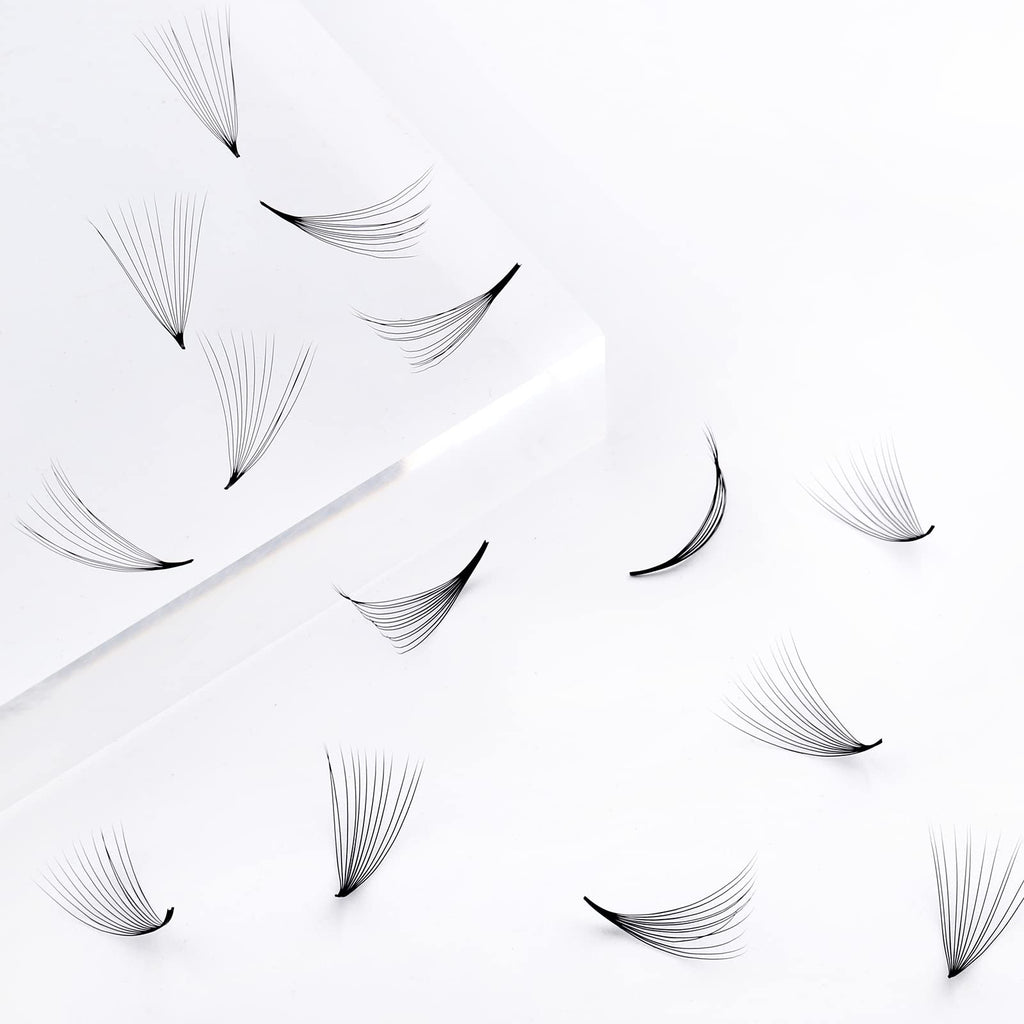 FADLASH 1000ct Premade Lash Fans – D Curl 12D-0.07D, 9–16mm | Budget-Friendly Volume Lashes