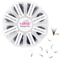 FADLASH Premade Fans 1000ct Mix – D Curl Promades, 16D-0.05D, 9-16mm