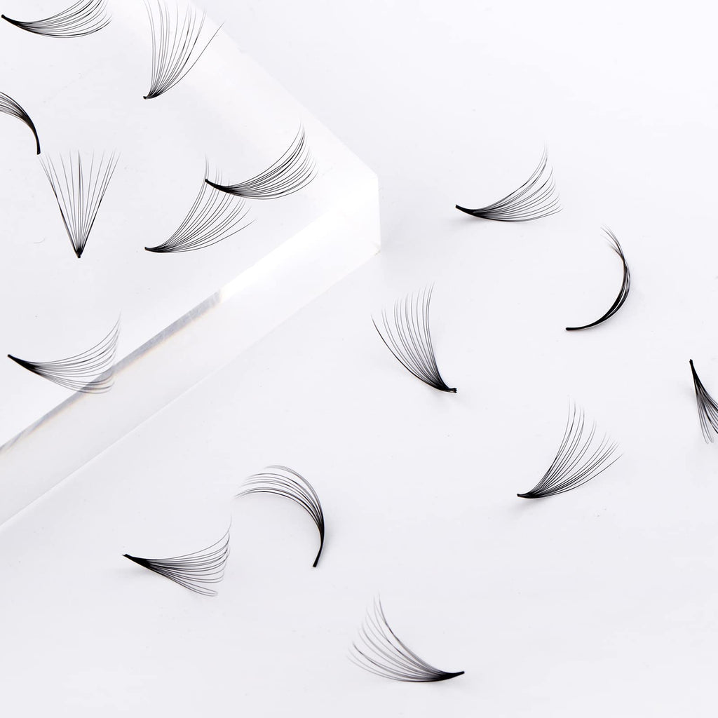 FADLASH Lash Extension Premade Fans 1000pcs – D Curl 14D-0-05D, 9-16mm Mixed Pack