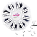 FADLASH Premade Lash Fans Mixed Tray – 1000 Loose Fans, 10D-0.07C, 15-20mm