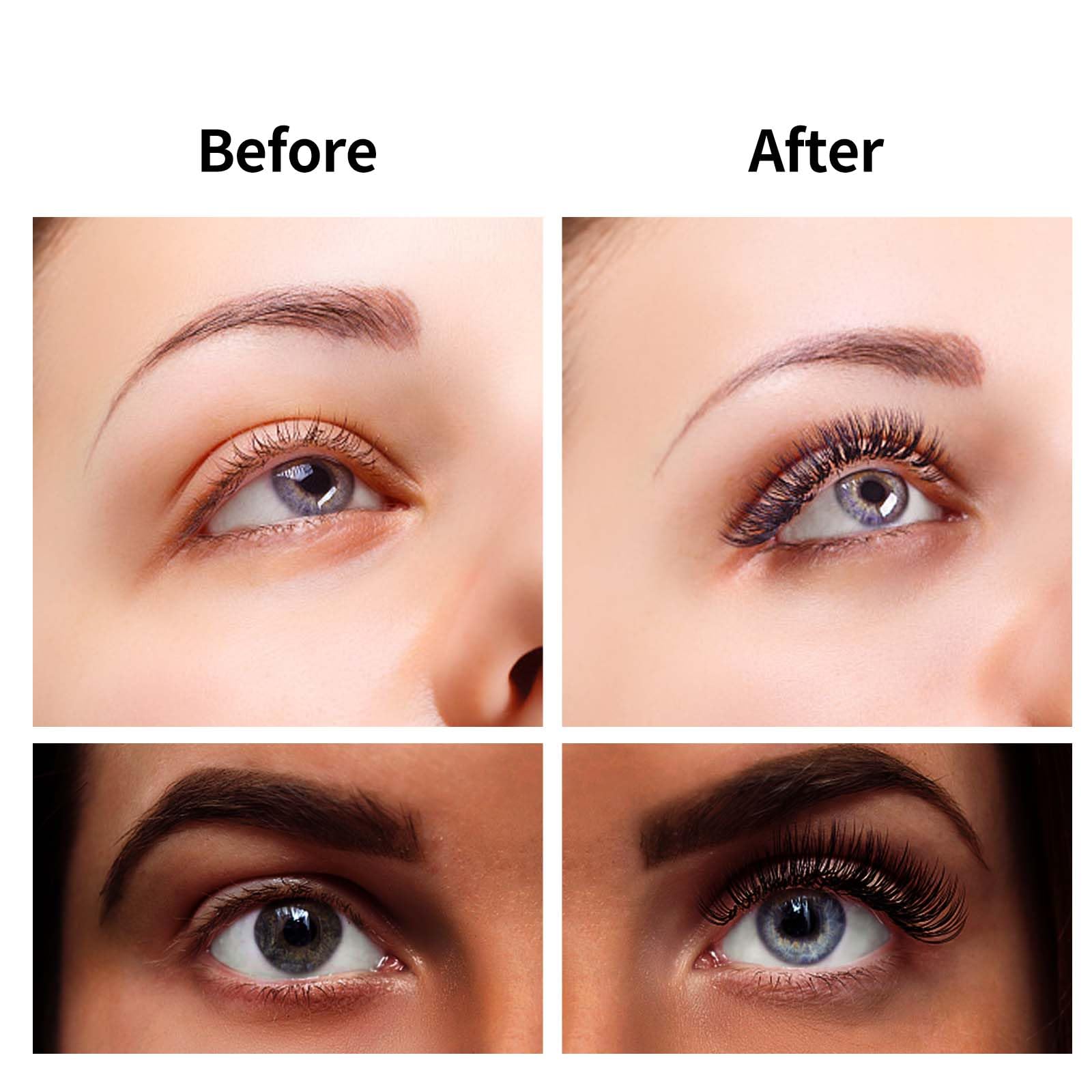 FADLASH 1000 Fans Premade Volume Extensions – 24D D Curl, Thin Base, Premium Premade Fans