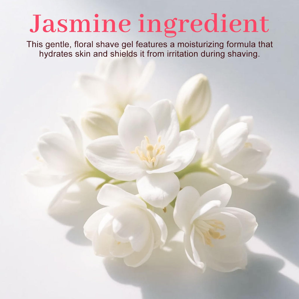 fafortune Jasmine Travel Shaving Cream for Women – 0.53oz, Pack of 100