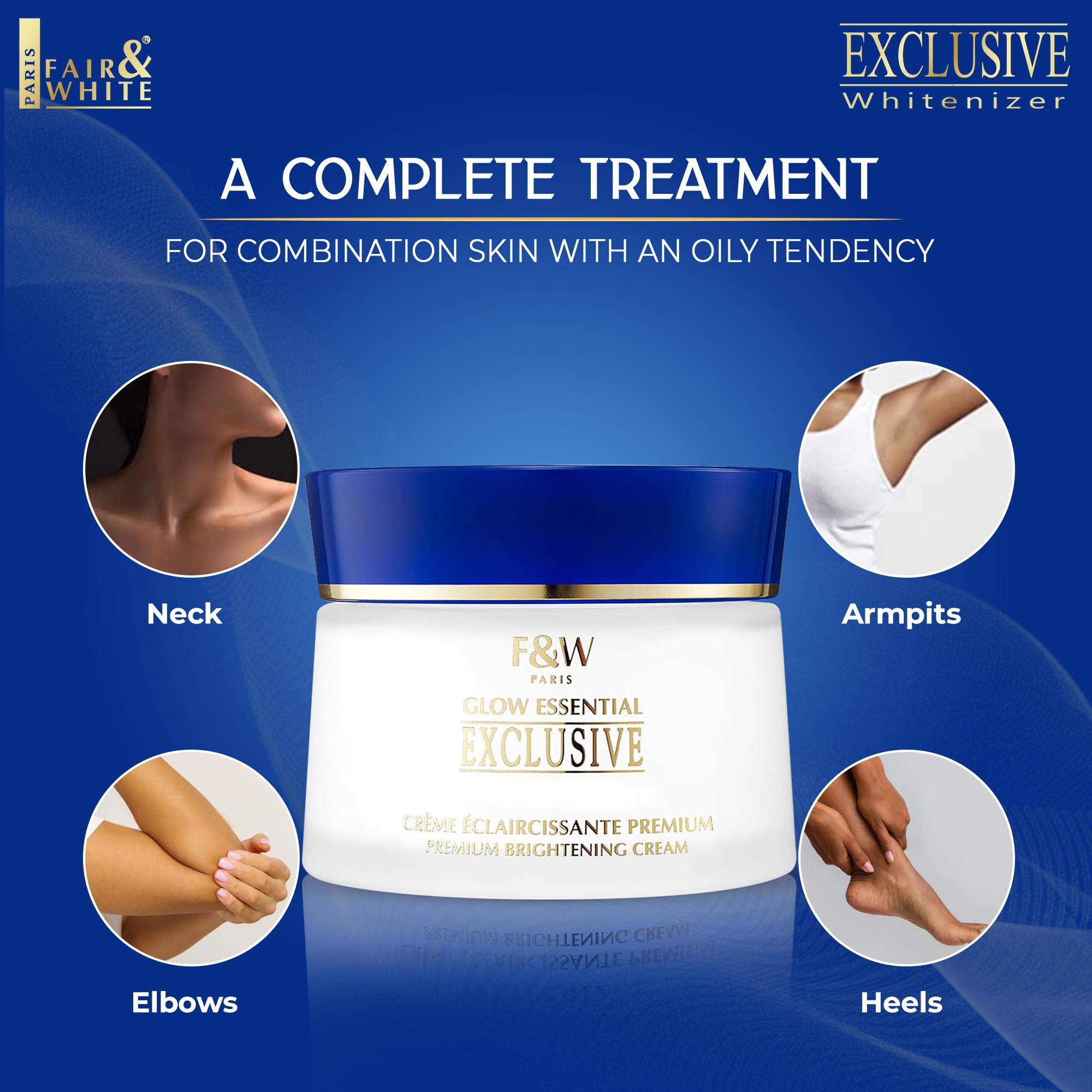 Fair & White Exclusive Fade Face & Body Cream – 200ml