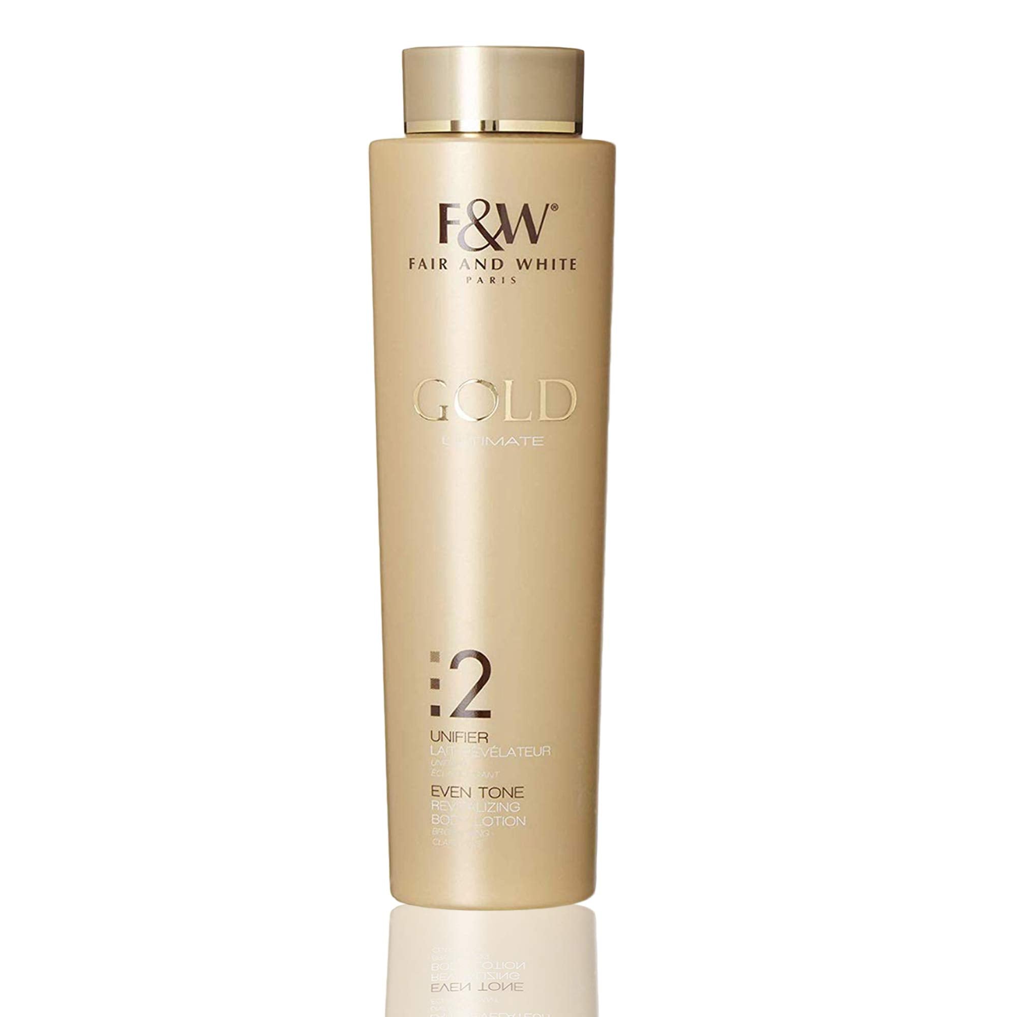 FAIR & WHITE Gold Revitalizing Body Lotion 500ml – Argan Oil, Vitamin E & Shea Butter