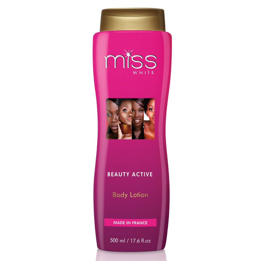 FAIR & WHITE Miss White Skin Brightening Body Lotion – 13.5 oz / 500 ml | Moisturizing, Hydrating