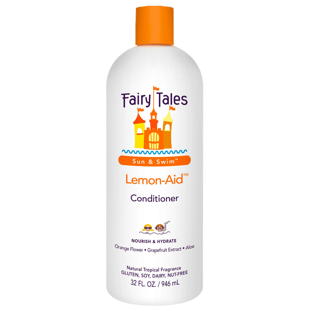 Fairy Tales Swimmer Conditioner for Kids - 32 oz | Natural USA‑Made, Paraben/Sulfate/Dye Free