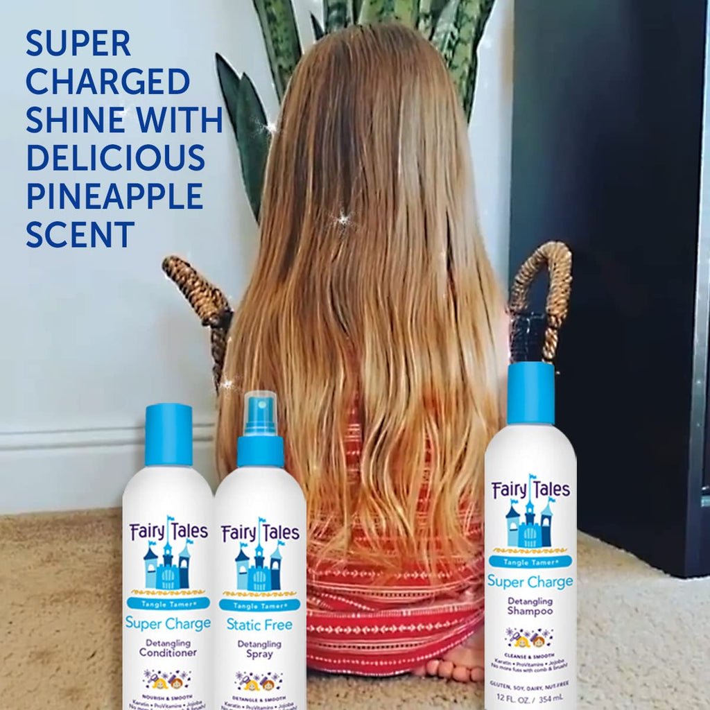 Fairy Tales Tangle Tamer Detangling Spray for Kids – 12 oz (2 pack)