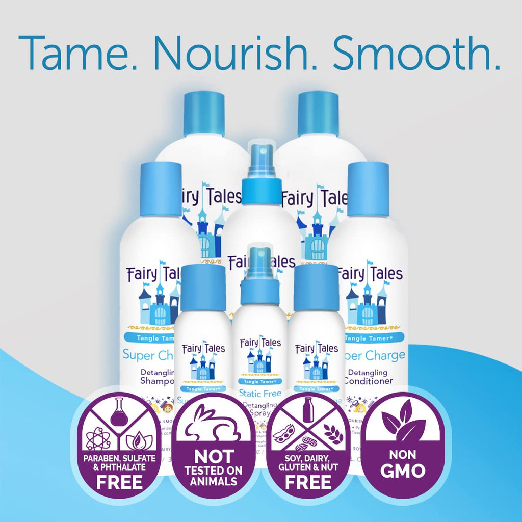 Fairy Tales Tangle Tamer Detangling Spray for Kids – 12 oz (2 pack)
