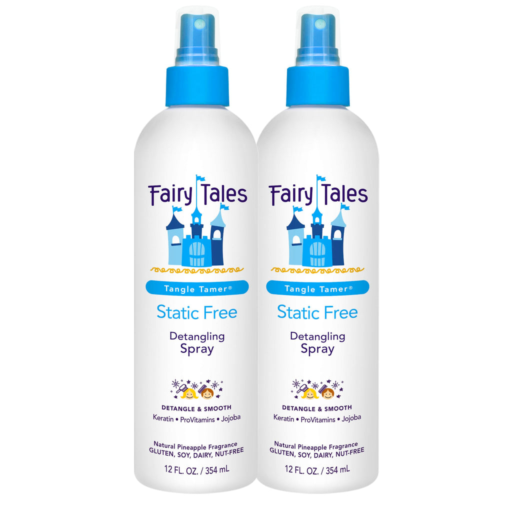 Fairy Tales Tangle Tamer Detangling Spray for Kids – 12 oz (2 pack)
