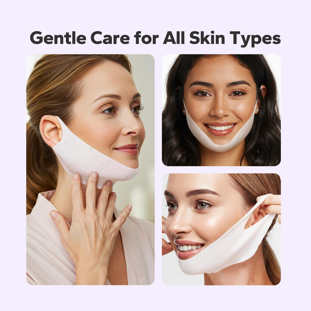 FairyFace V-Line Lifting Mask (5 Pack) — Jawline Contour & Hydration