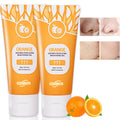 FAIRYTALESPACE Orange Exfoliating Gel Scrub for Face & Body – Deep Cleanse, Pore Refinement, Hydration (2PCS)